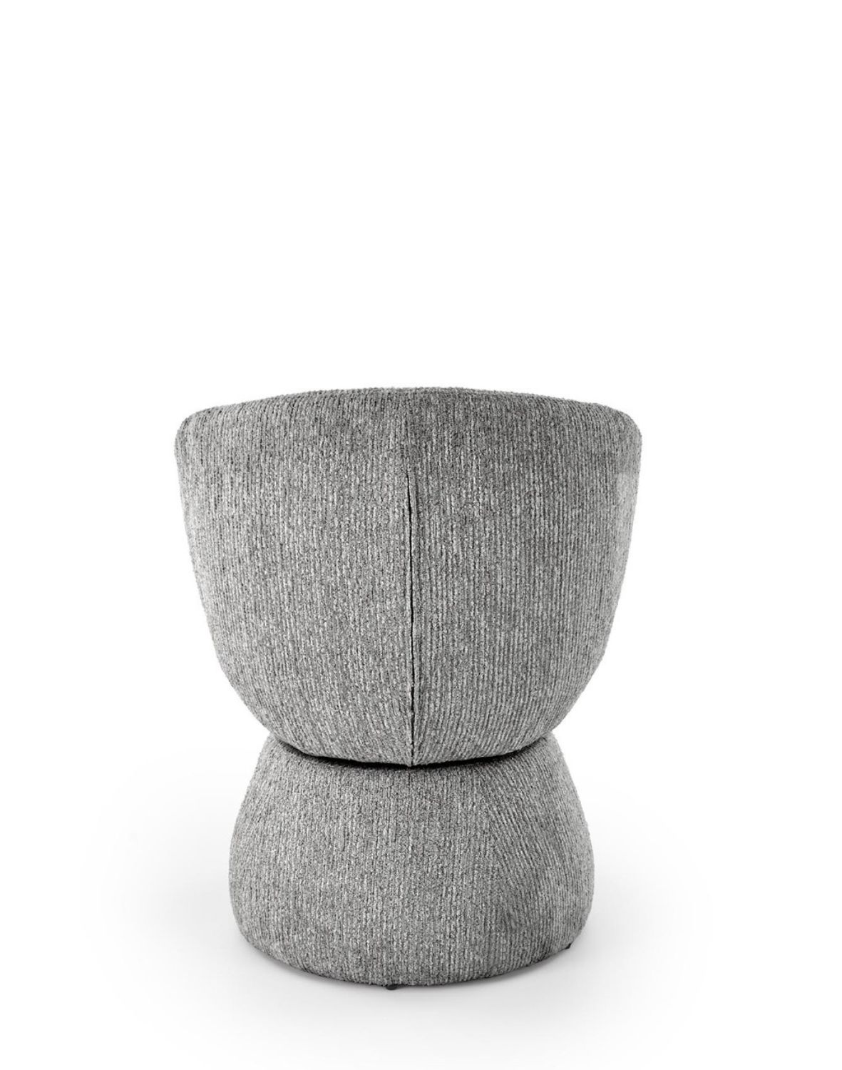 krzesło z funkcją obracania k581, tapicerowane, szare