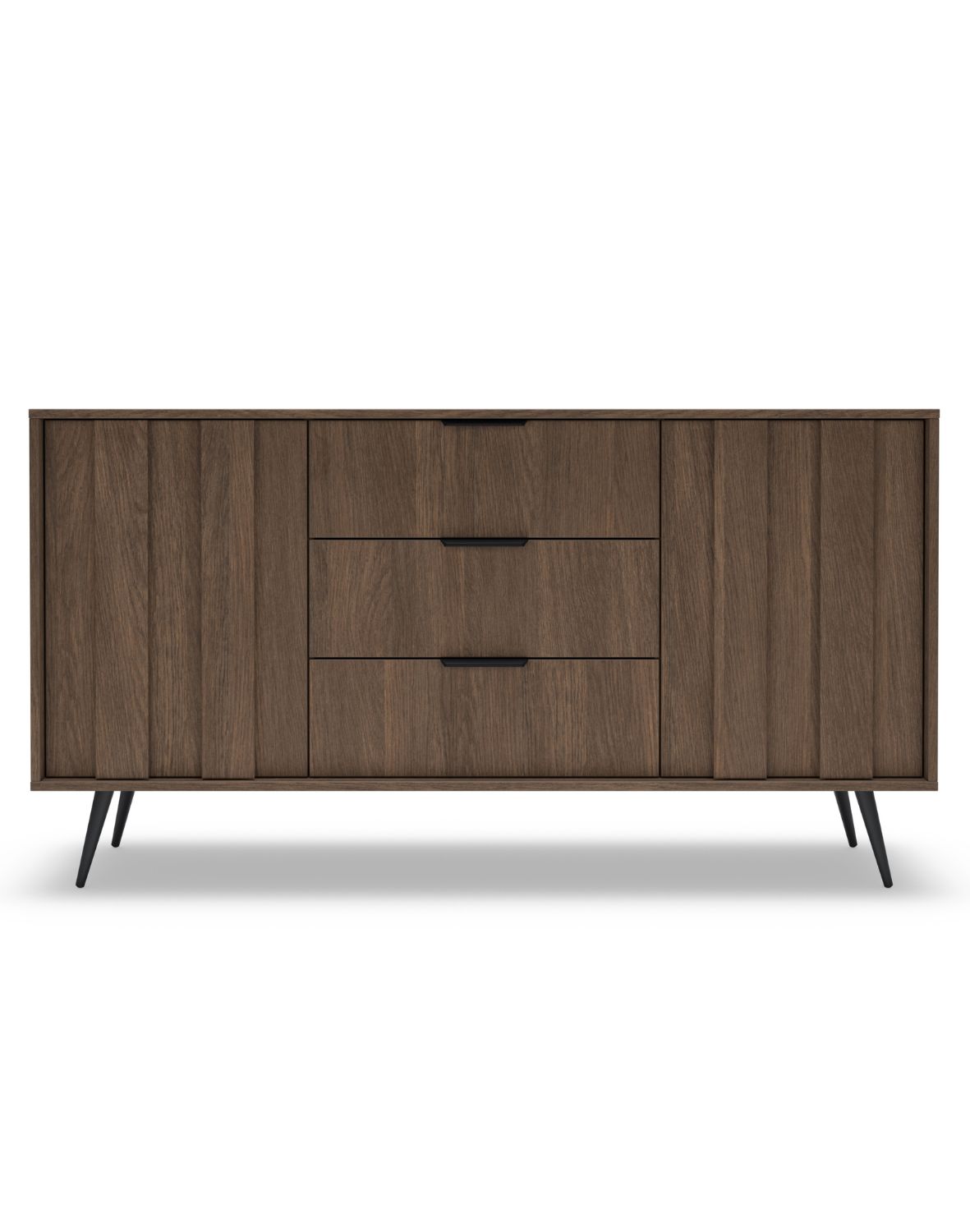 komoda do salonu dąb dunin z szafkami i szufladami amaro f