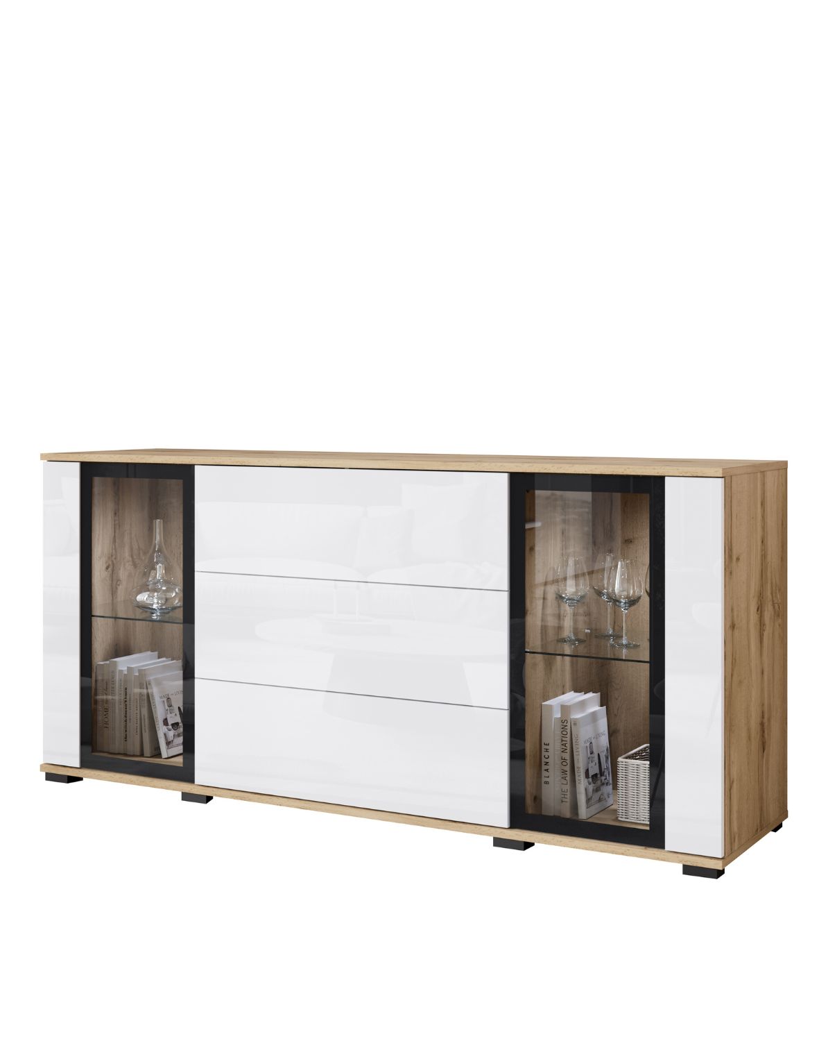 komoda-caro-sb150-bialy-wotan