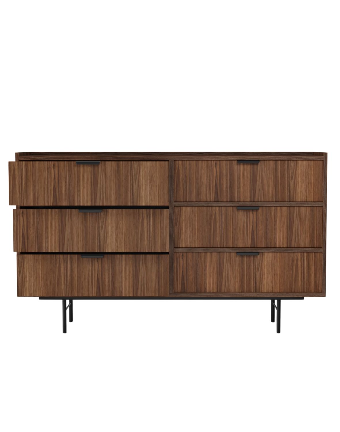 komoda 6s edison brown warmia walnut