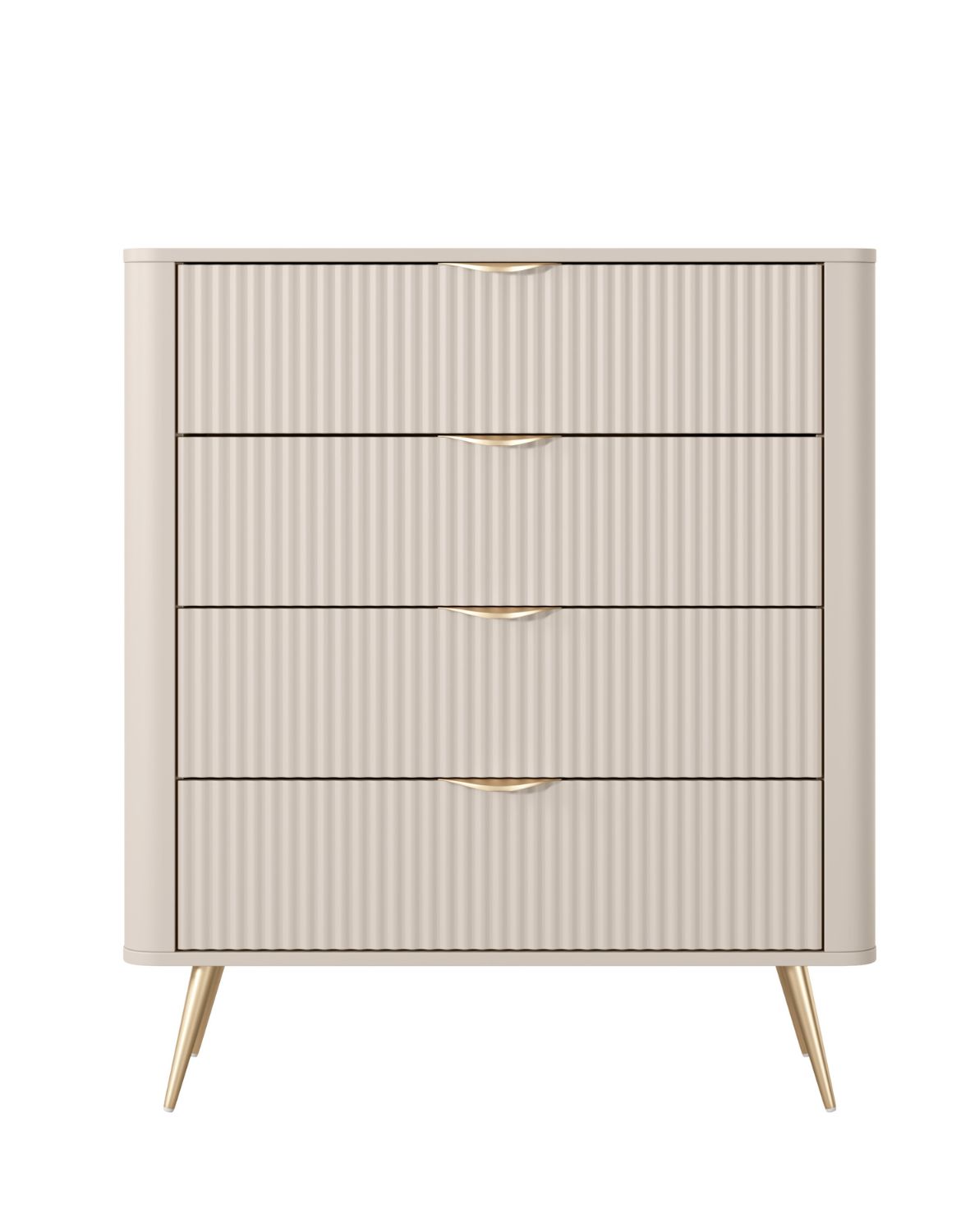 beżowa komoda z szufladami lante l