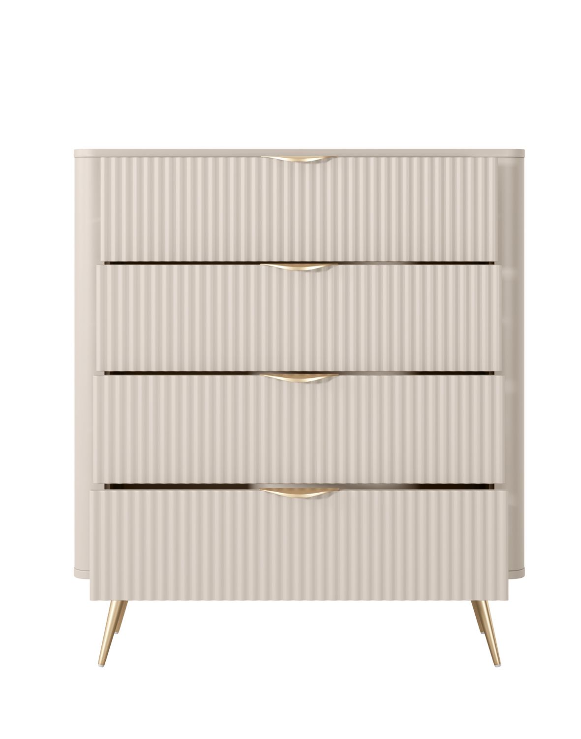 beżowa komoda z szufladami lante l