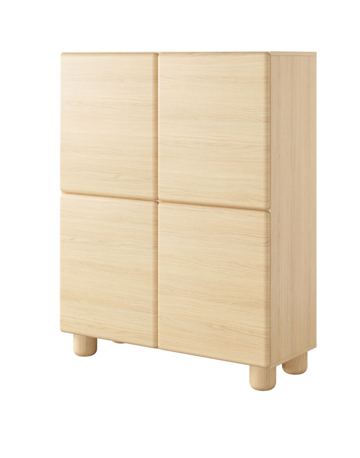 wysoka komoda do salonu lomo a 100 cm dąb vinenza