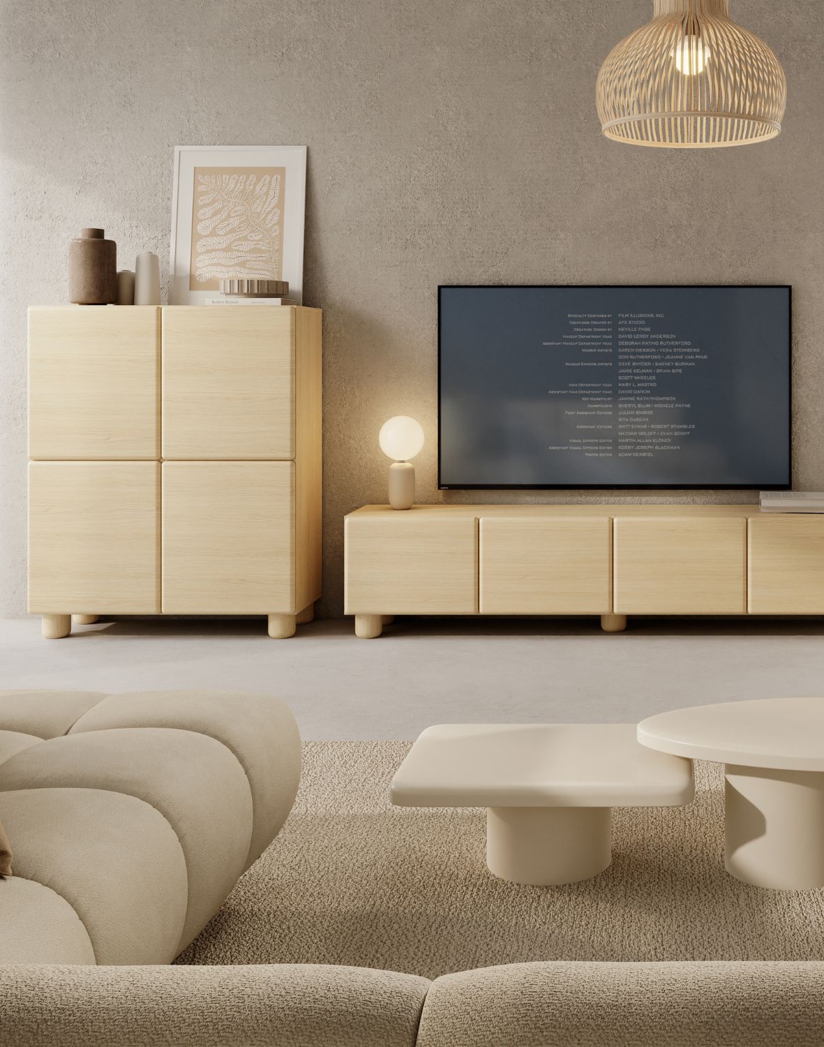 wysoka komoda do salonu lomo a 100 cm dąb vinenza