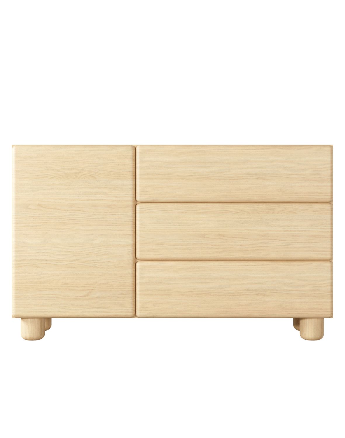 mała komoda dąb vicenza lomo e 130 cm