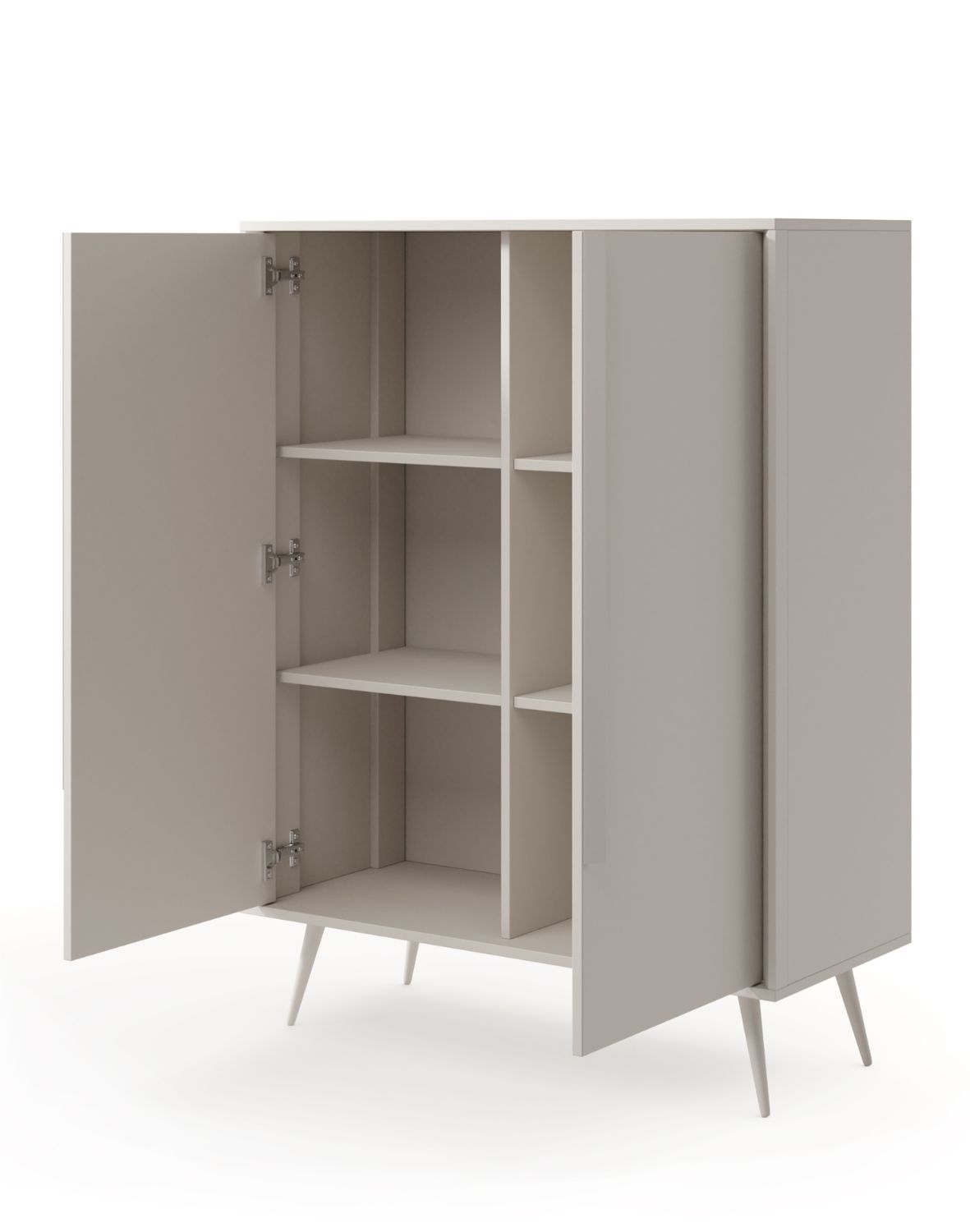 wysoka komoda kaszmirowa do salonu mavera a