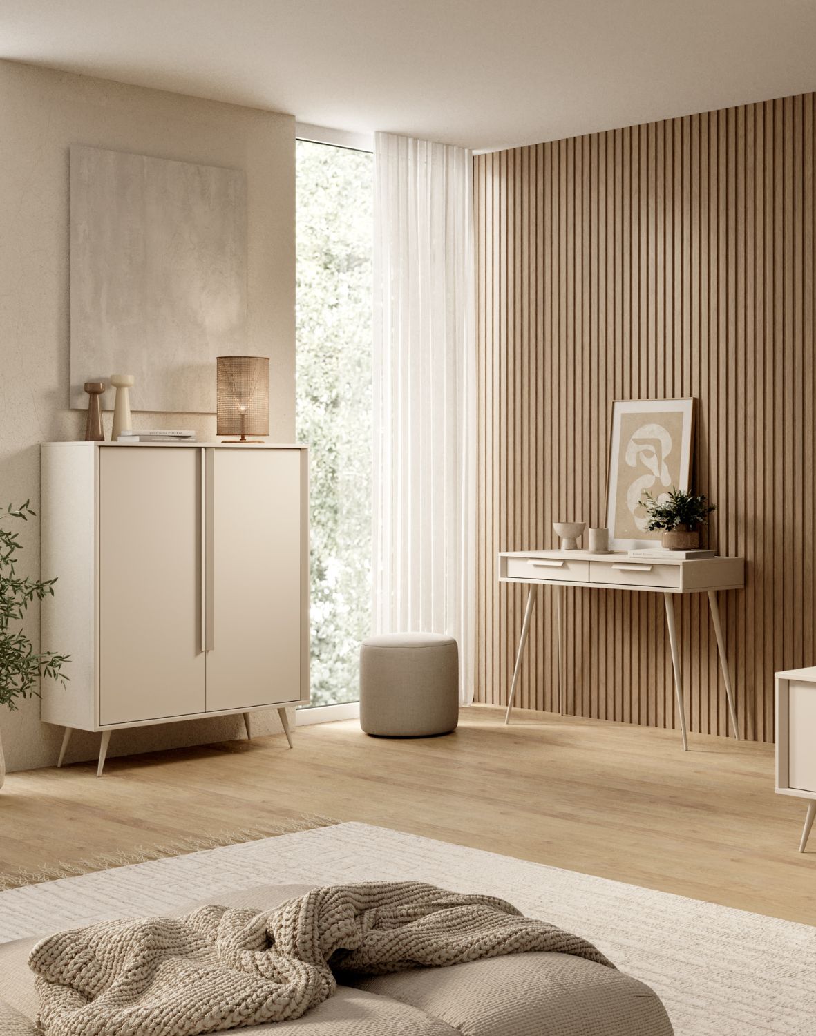 wysoka komoda kaszmirowa do salonu mavera a