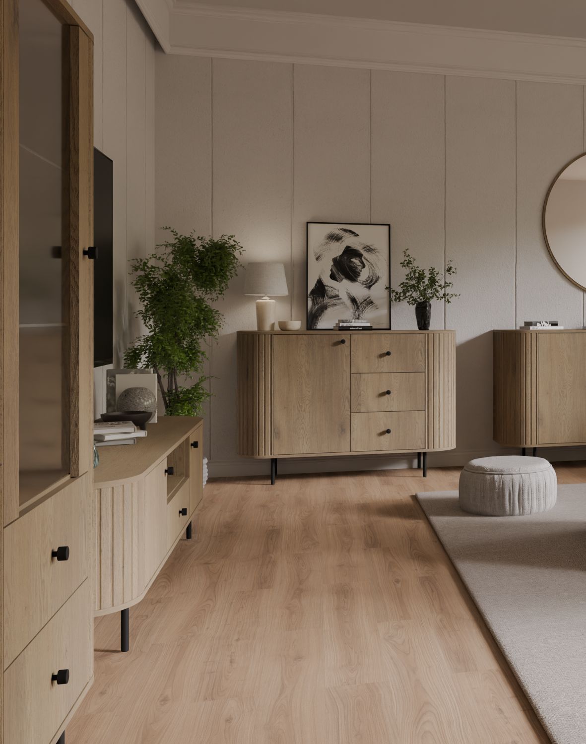 komoda ovalio dab cremona 1f3s typ 813