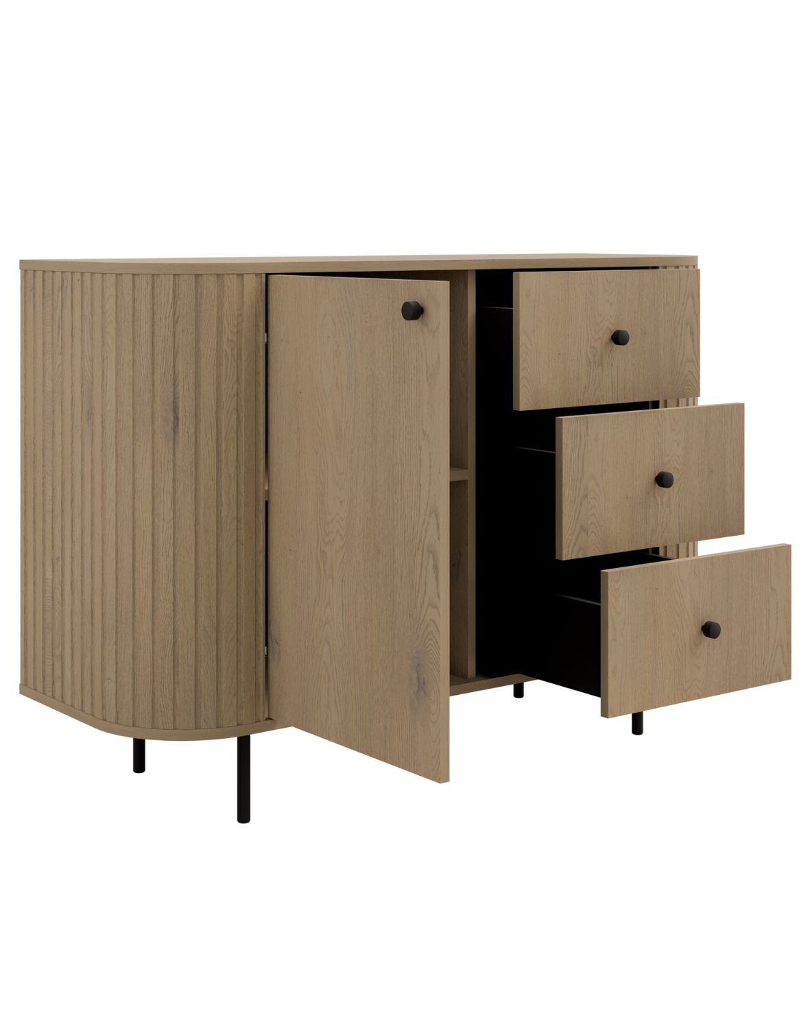 komoda ovalio dab cremona 1f3s typ 813