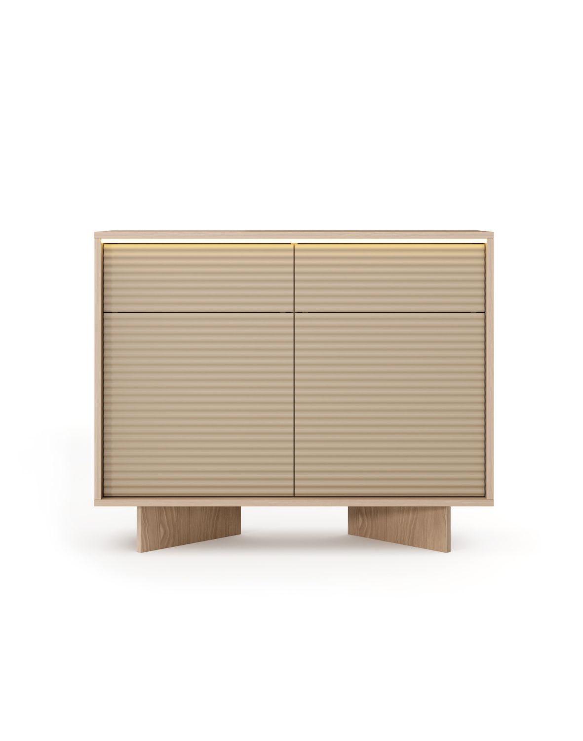 komoda do salonu semi d led