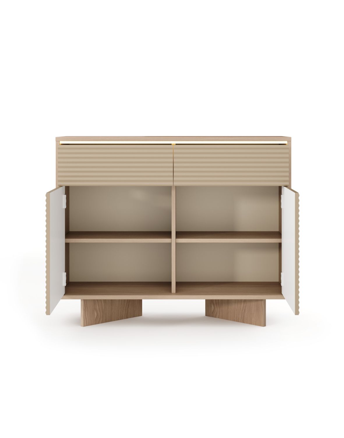 komoda do salonu semi d led