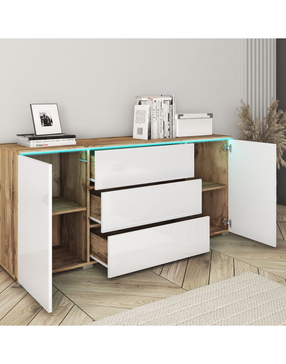 komoda-vera-150-wotan-bialy-polysk