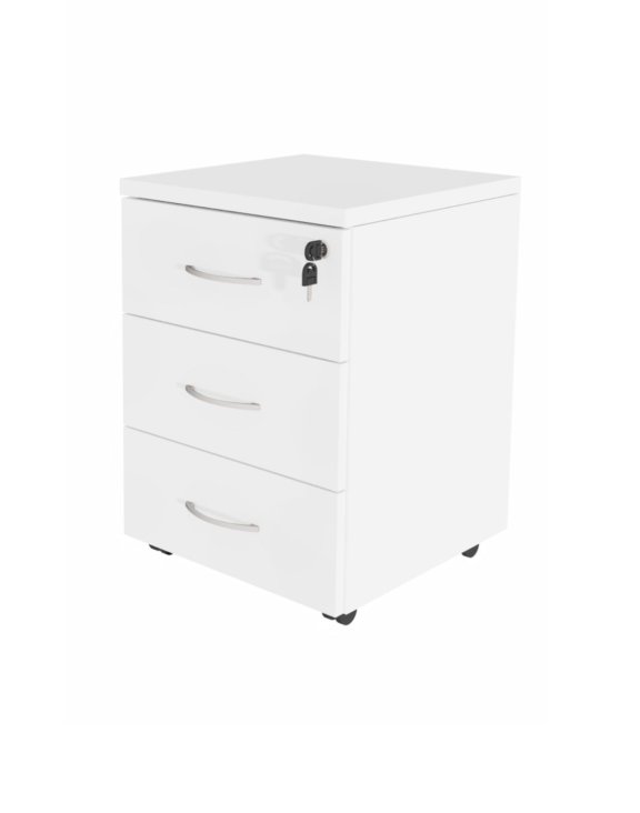 ontenerek pod biurko na kółkach biały BP89 (3333) - OUTLET