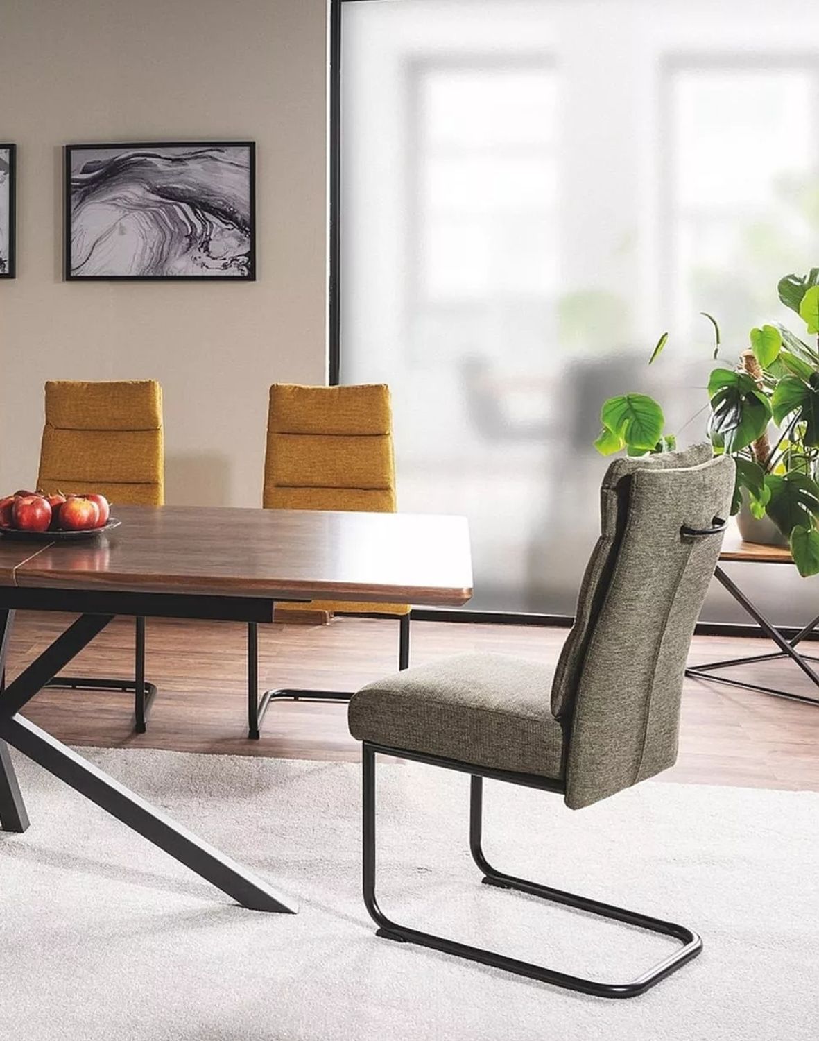 krzeslo berry brego oliwka