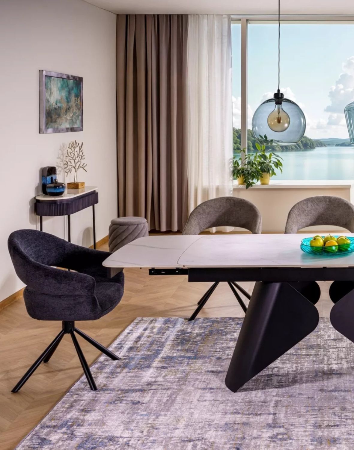 krzeslo borgo raven szare