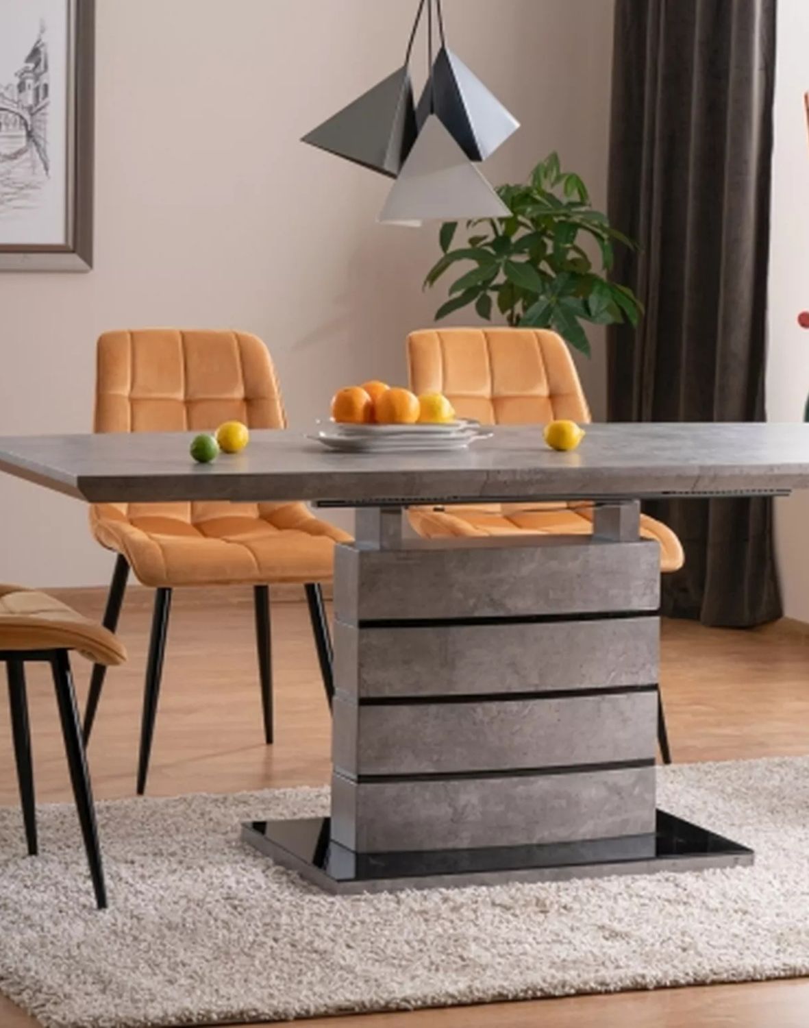 krzeslo  chic velvet curry czarny