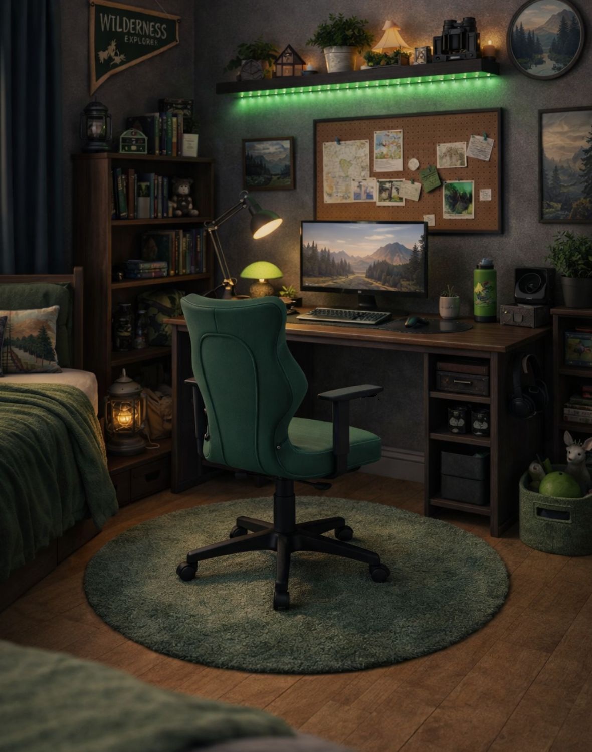 Krzesło młodzieżowe Duo, czarna podstawa, rozmiar 6, wzrost 159-188 cm