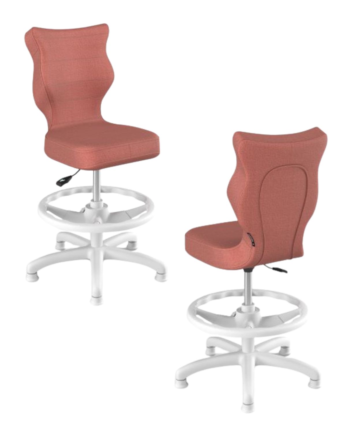 krzeslo dzieciece petit z podnozkiem 119 142 biala podstawa