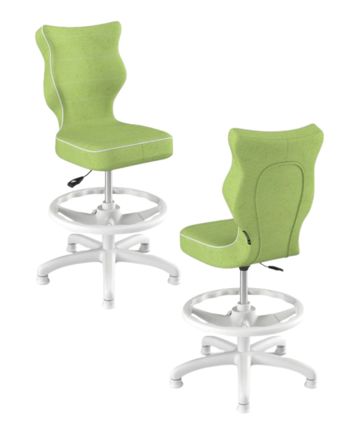 krzeslo dzieciece petit z podnozkiem 119 142 biala podstawa