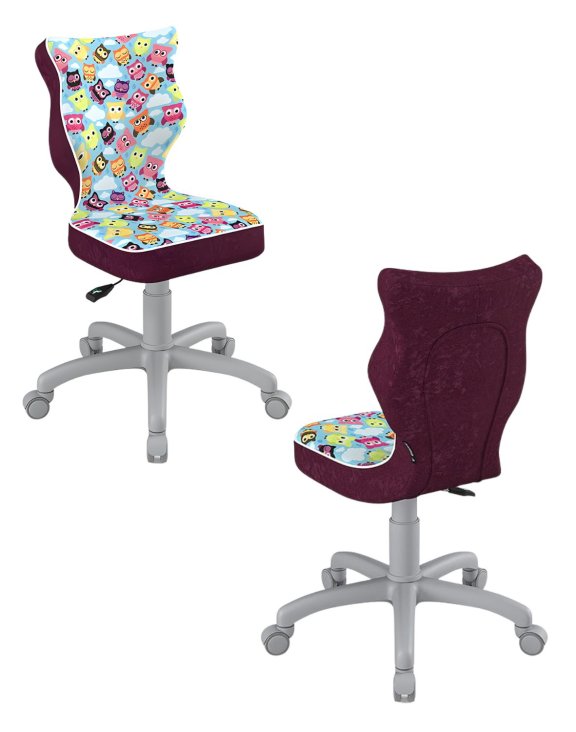 krzeslo obrotowe petit 133 158 szara podstawa