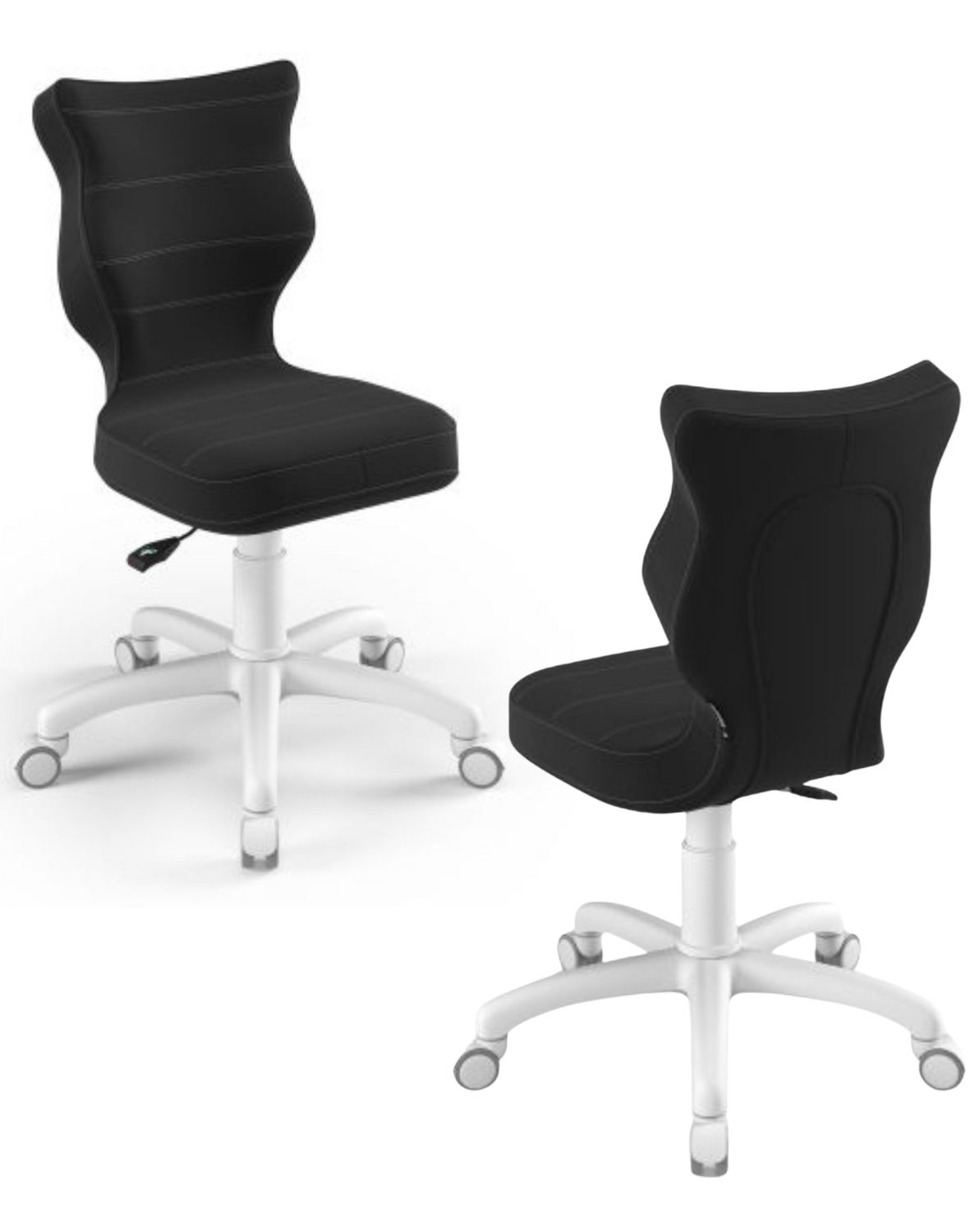 Krzesło dziecięce obrotowe Petit 133-159 cm Biała Podstawa