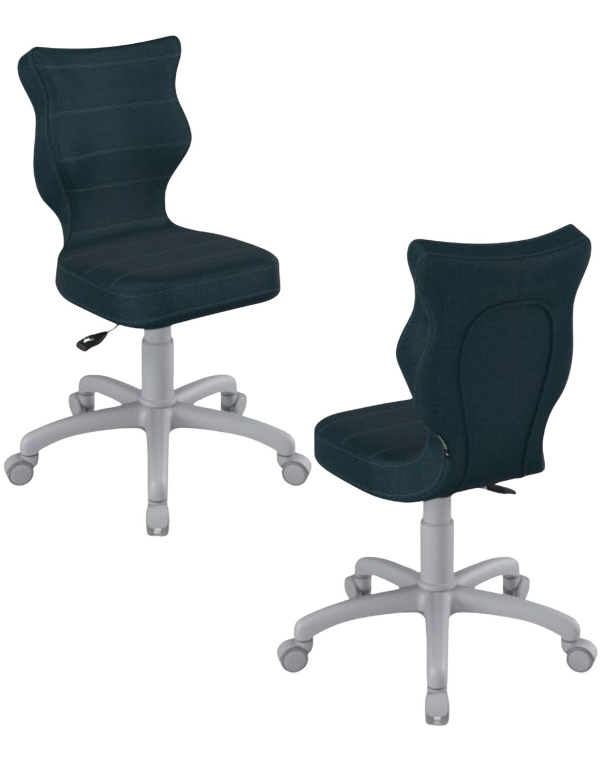 Krzesło dziecięce obrotowe Petit 133-159 cm Szara Podstawa