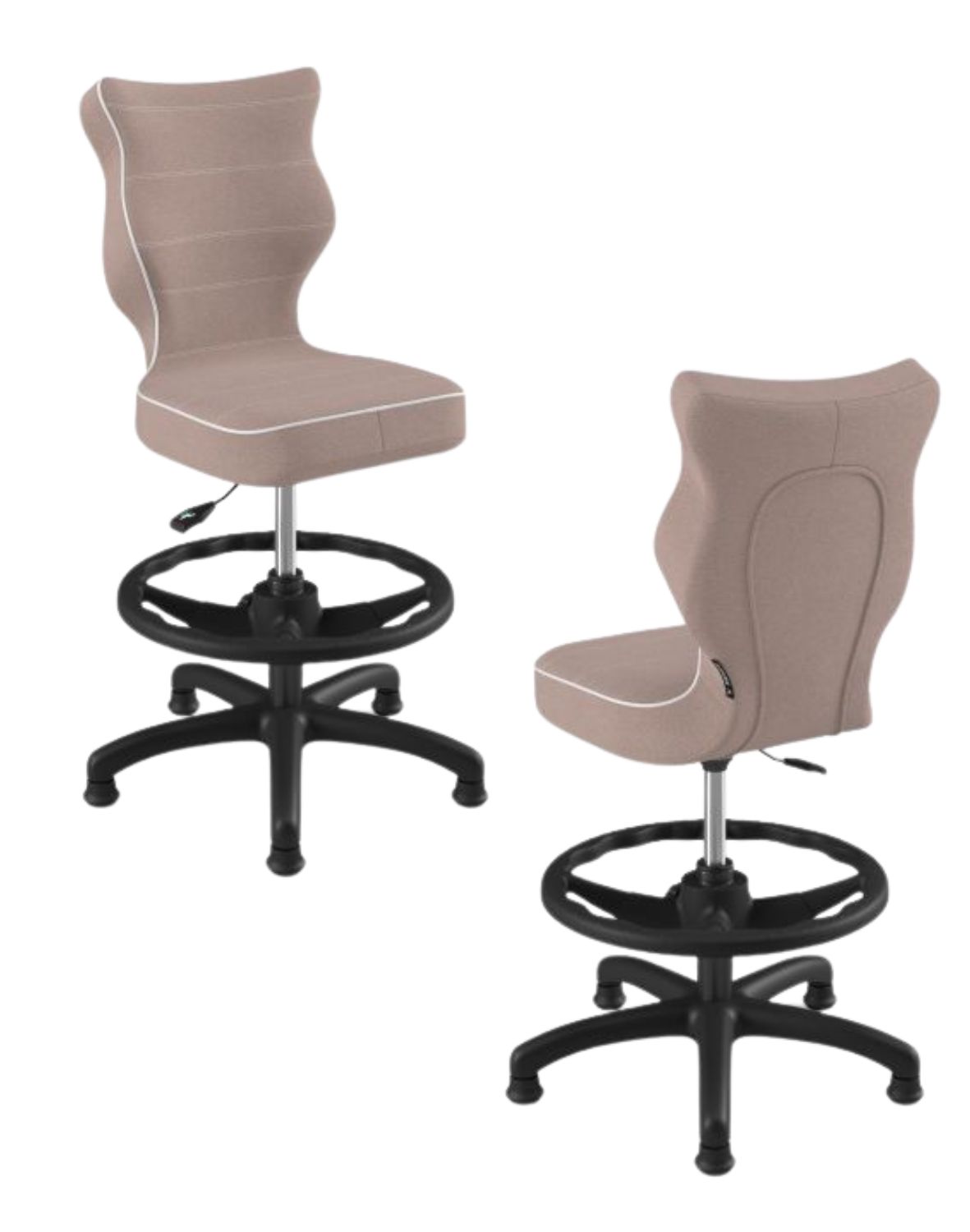 krzeslo dzieciece petit z podnozkiem 133 159 czarna podstawa