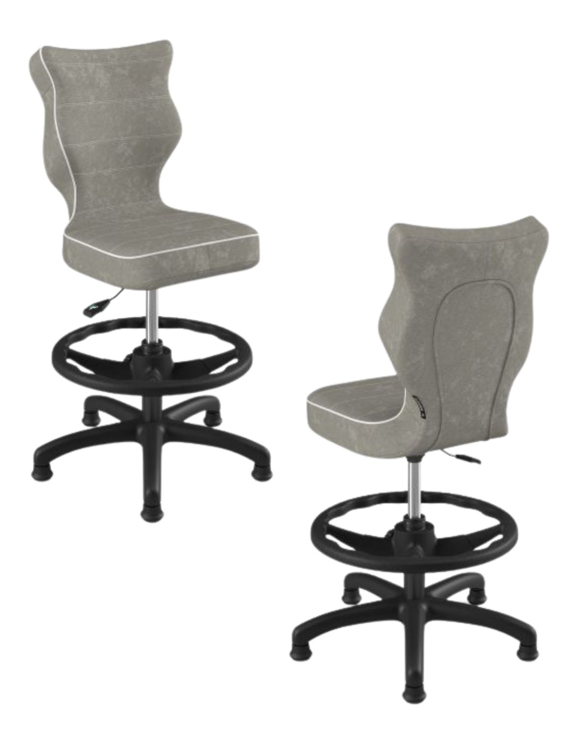 krzeslo dzieciece petit z podnozkiem 133 159 czarna podstawa