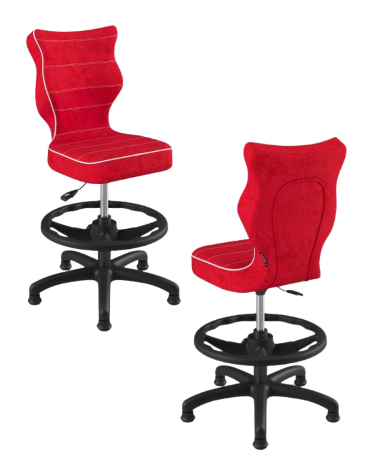 krzeslo dzieciece petit z podnozkiem 133 159 czarna podstawa