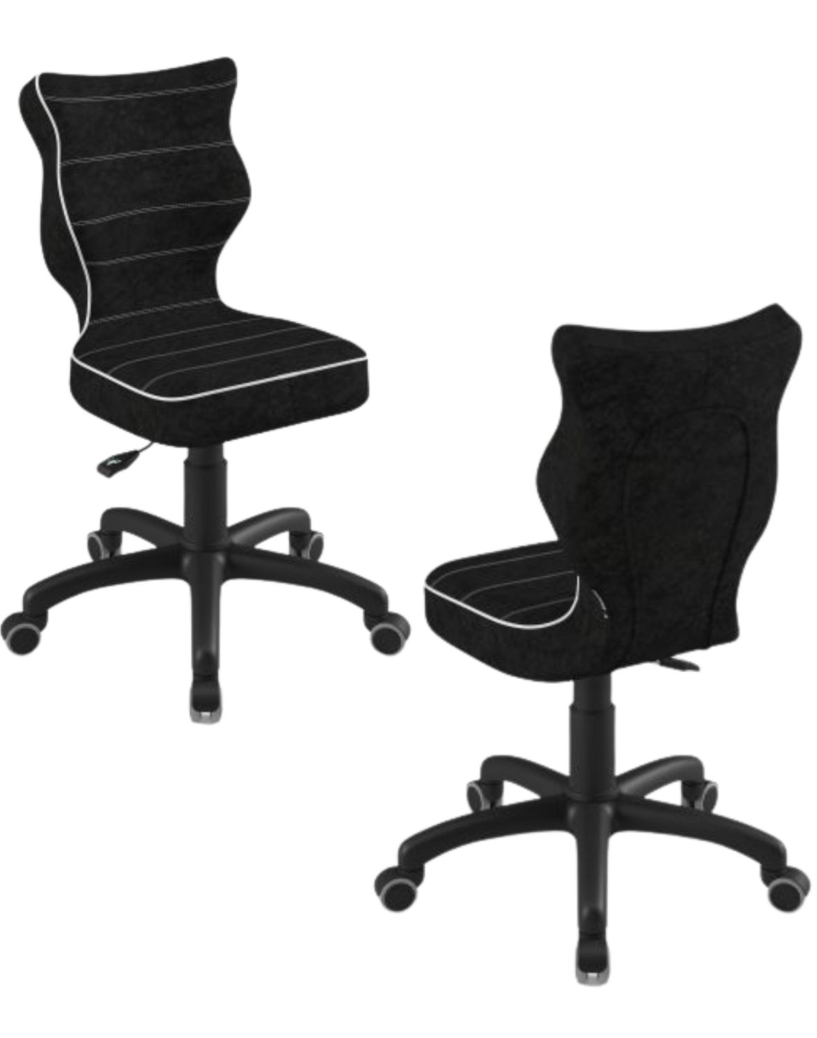 Krzesło dziecięce obrotowe Petit 146-176,5 cm Czarna Podstawa