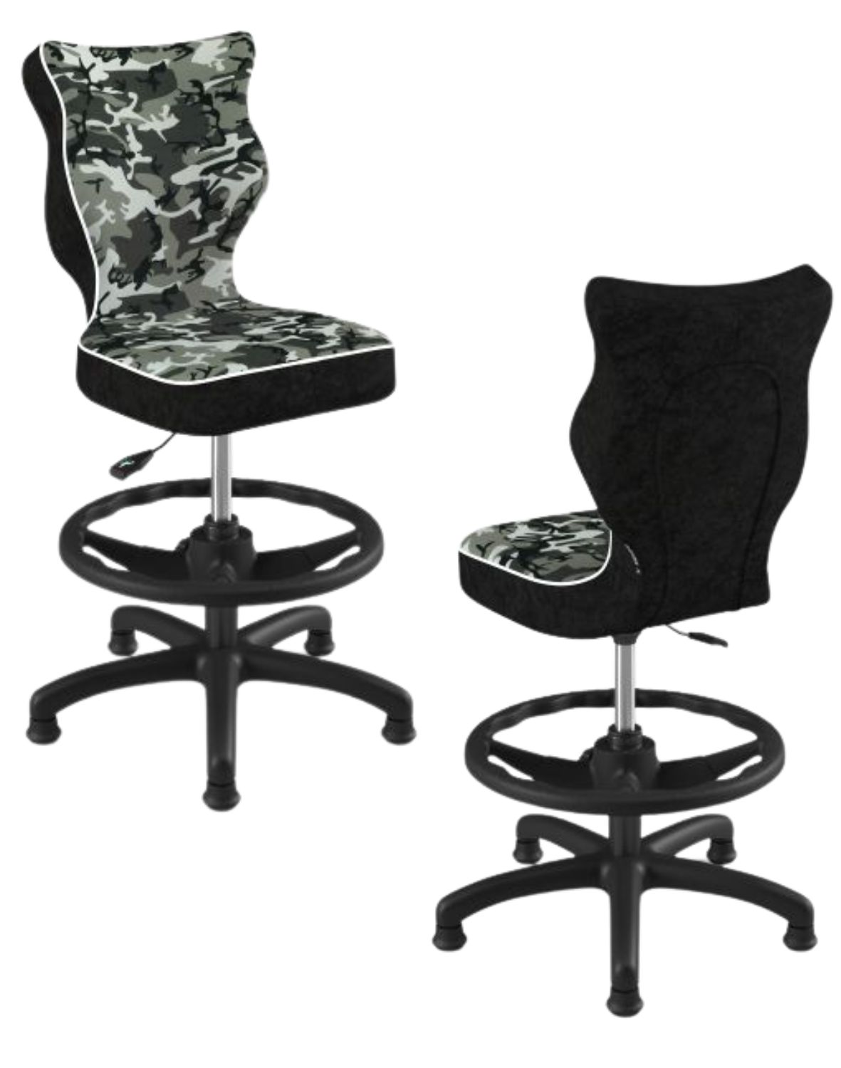 krzeslo dzieciece petit z podnozkiem 119 142 czarna podstawa