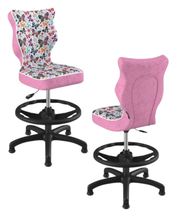 krzeslo dzieciece petit z podnozkiem 133 159 czarna podstawa