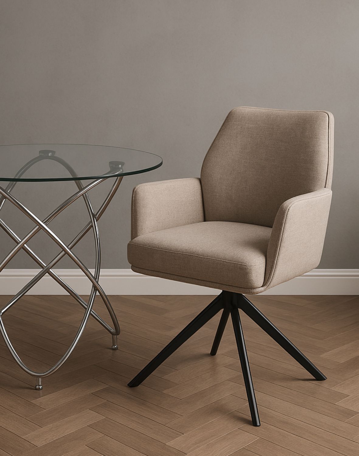 krzeslo hugo brego bezowe