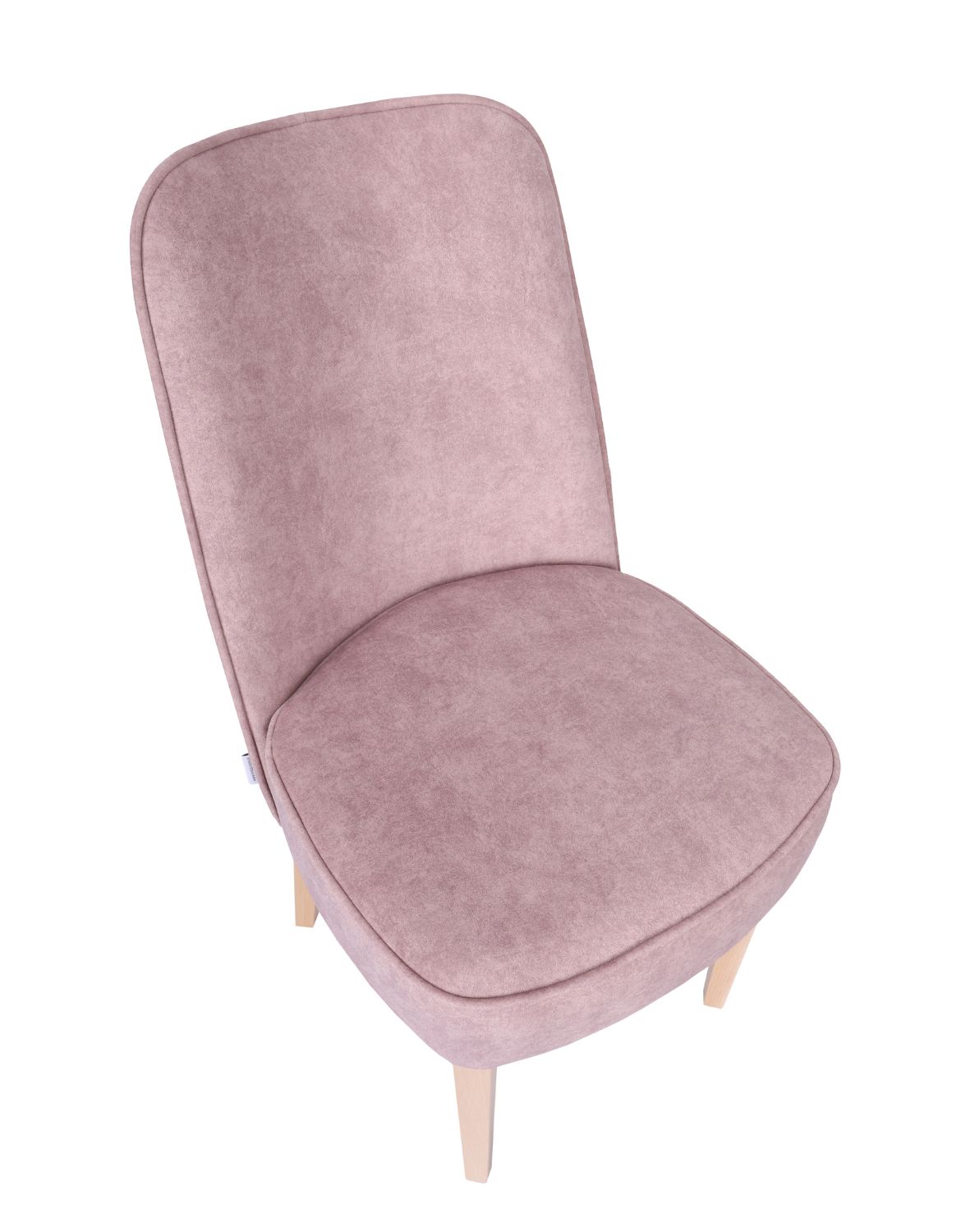 krzesło do jadalni z wysokim oparciem chelsea up różowe