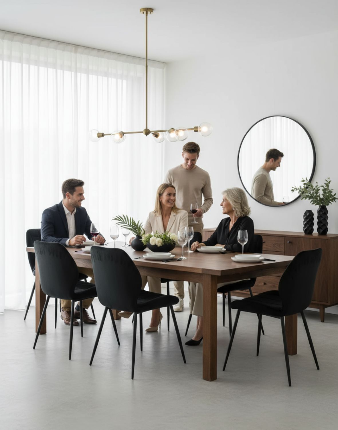 krzeslo jake velvet czarne