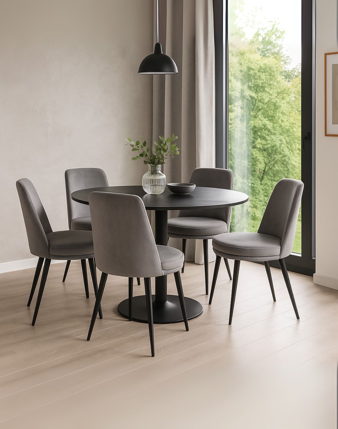 krzeslo kayla velvet szary