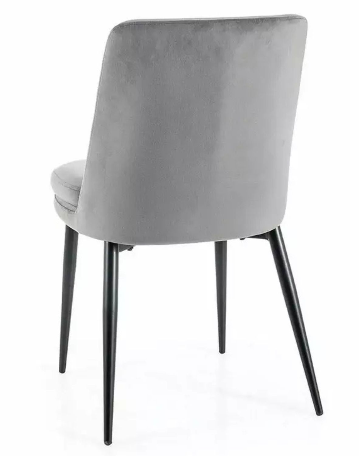krzeslo kayla velvet szary