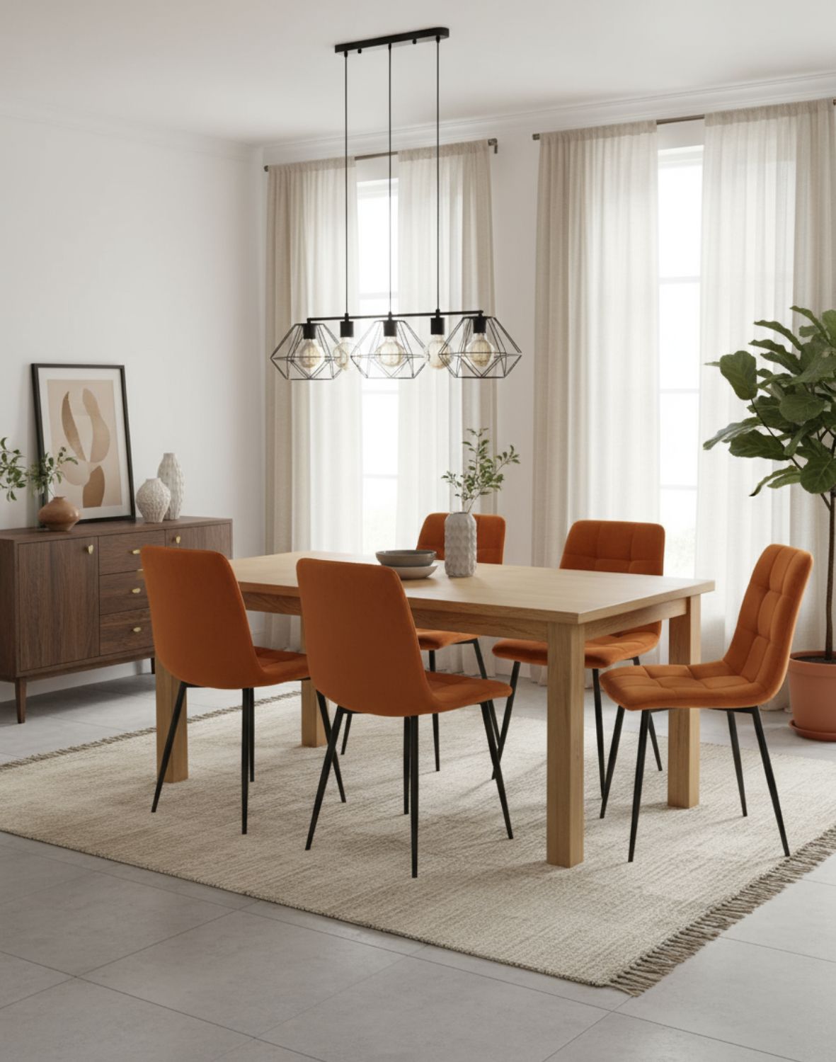 krzeslo mila velvet cynamonowe