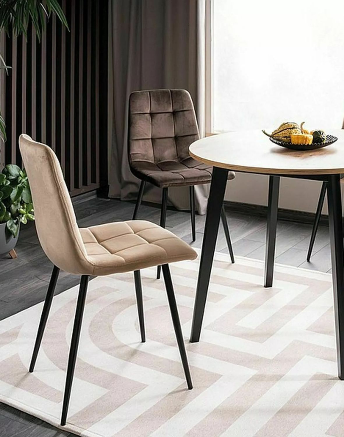 krzeslo mila velvet bez