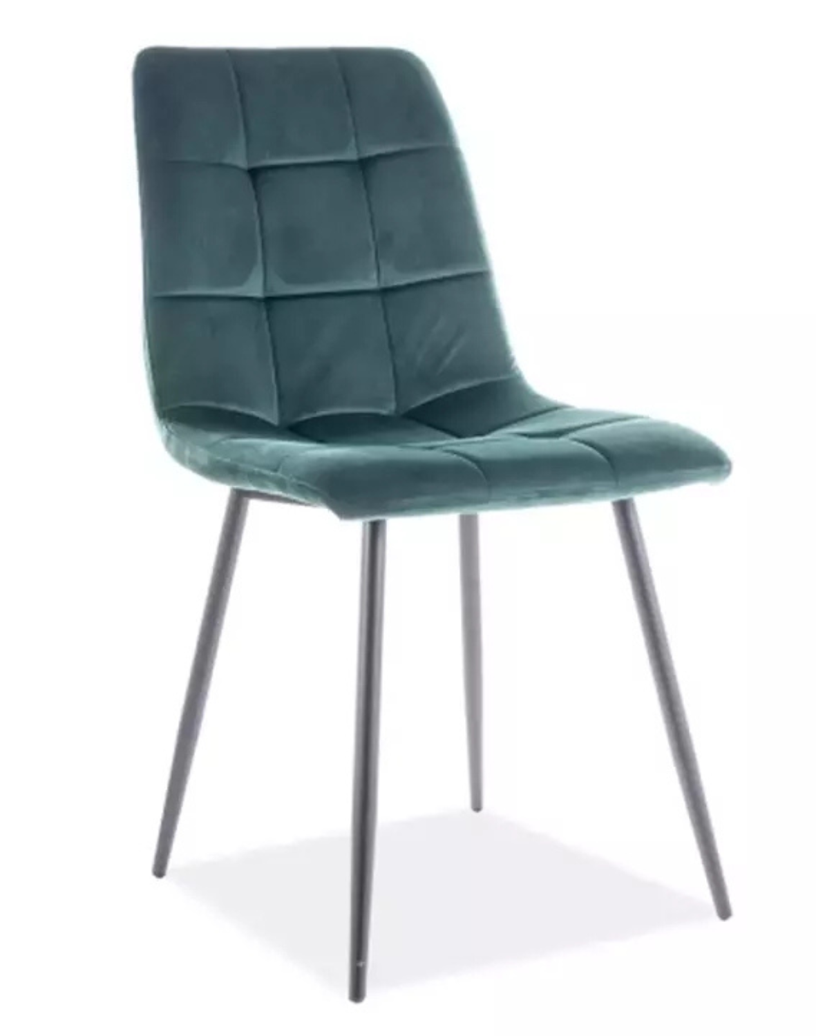 krzeslo mila velvet zielone