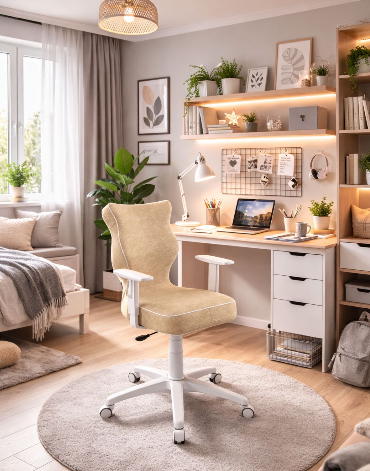 krzeslo mlodziezowe duo biala podstawa rozmiar 5