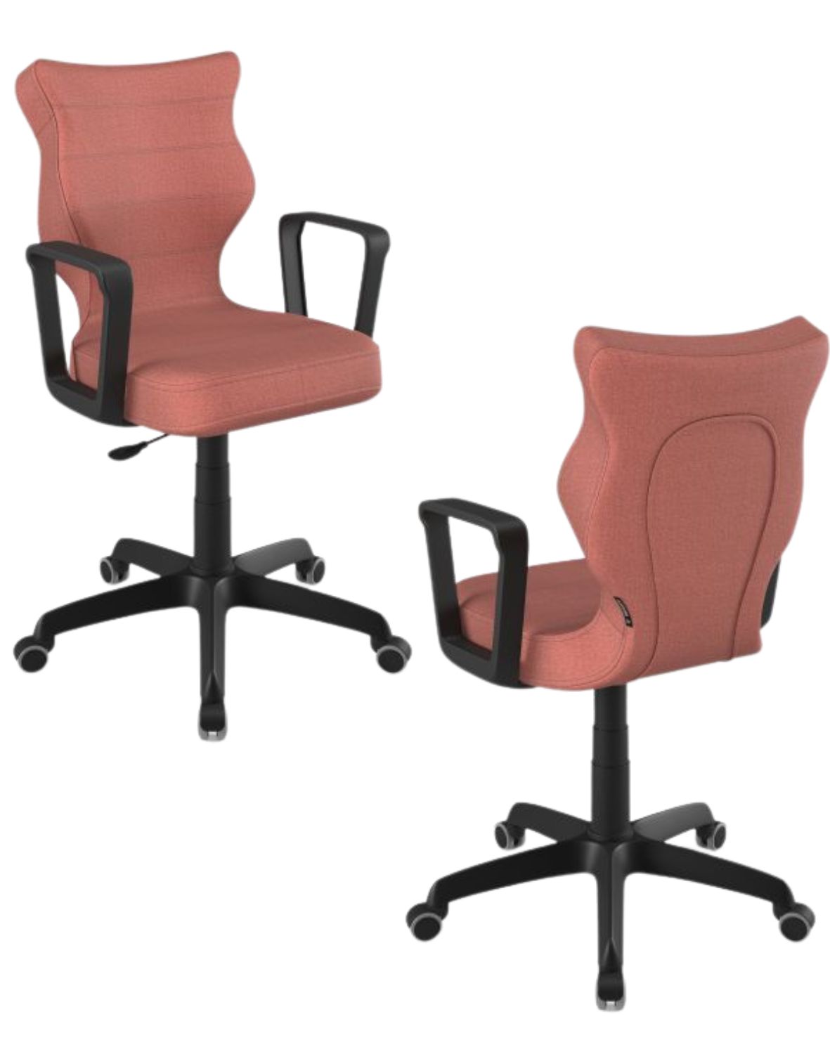 Krzesło młodzieżowe Entelo Norm, Czarna Podstawa, Rozmiar 5 (wzrost 146 - 176,5 cm)