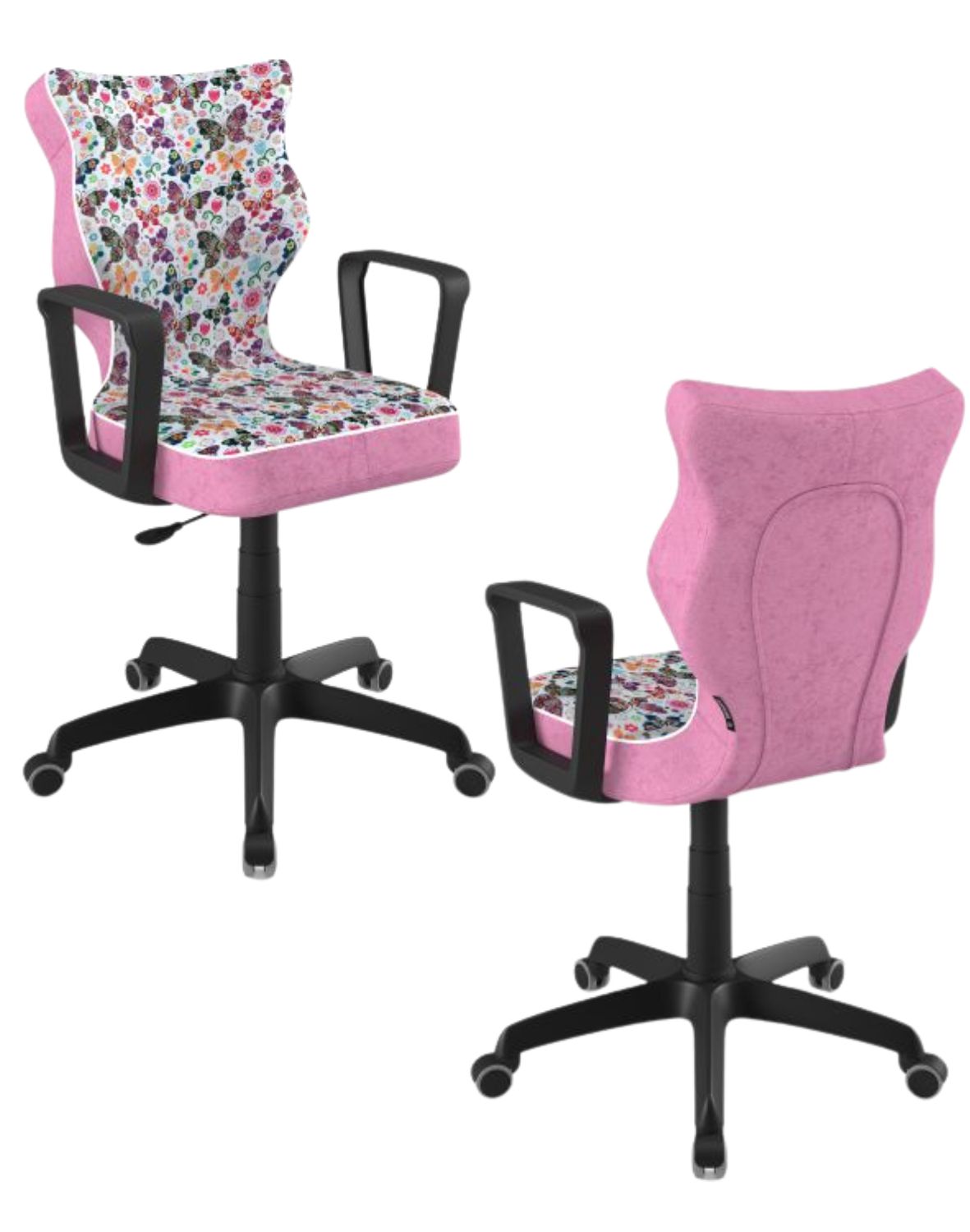 Krzesło młodzieżowe Entelo Norm, Czarna Podstawa, Rozmiar 5 (wzrost 146 - 176,5 cm)