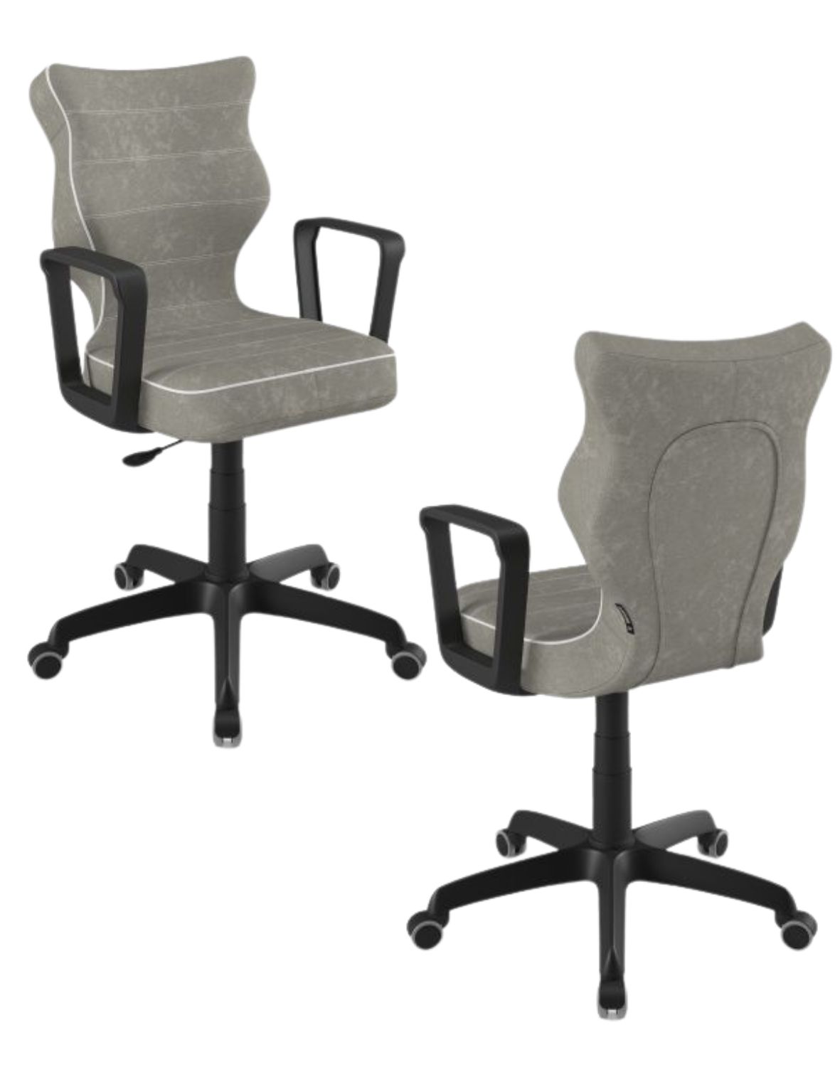 Krzesło młodzieżowe Entelo Norm, Czarna Podstawa, Rozmiar 5 (wzrost 146 - 176,5 cm)