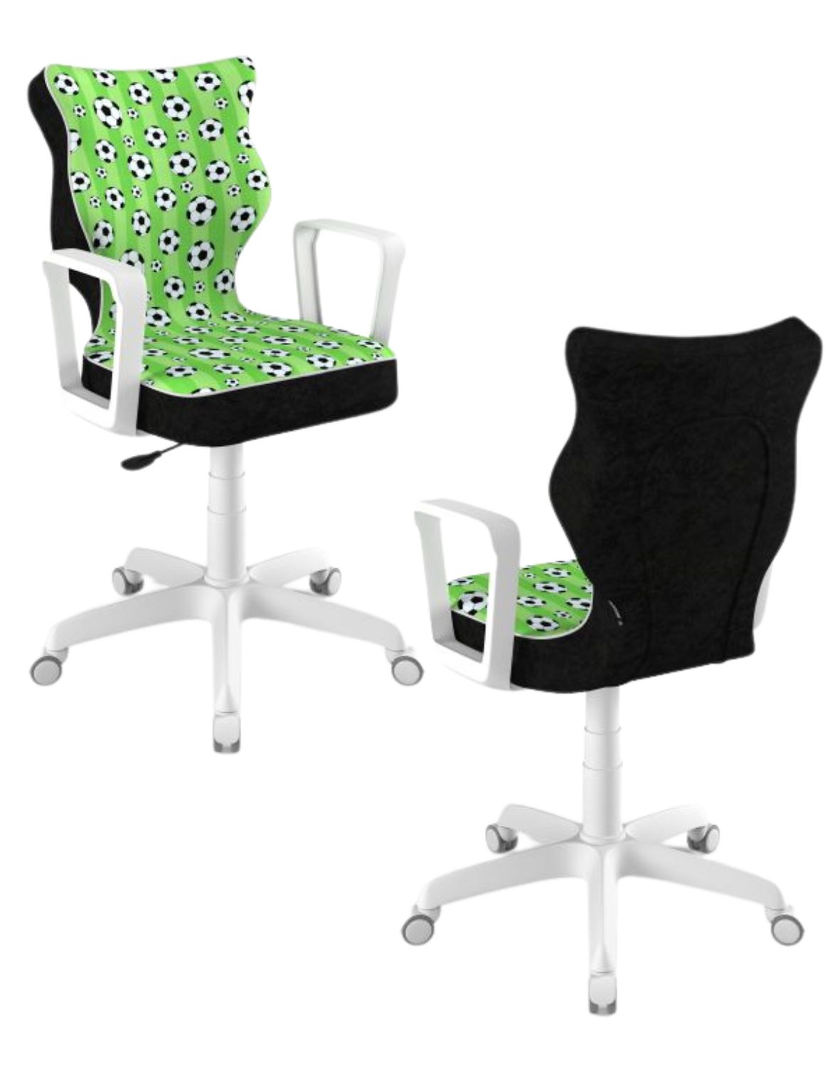 Krzesło młodzieżowe Entelo Norm, Biała Podstawa, Rozmiar 5 (wzrost 146 - 176,5 cm)