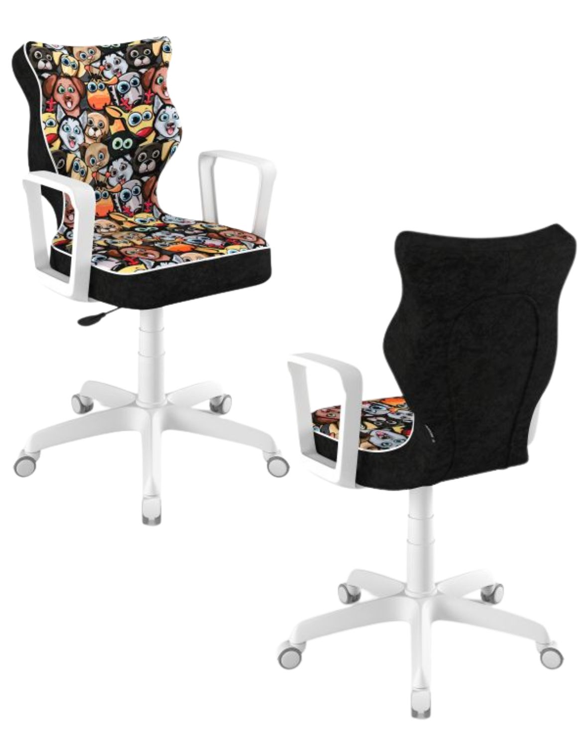 Krzesło młodzieżowe Entelo Norm, Biała Podstawa, Rozmiar 6 (wzrost 159 - 188 cm)