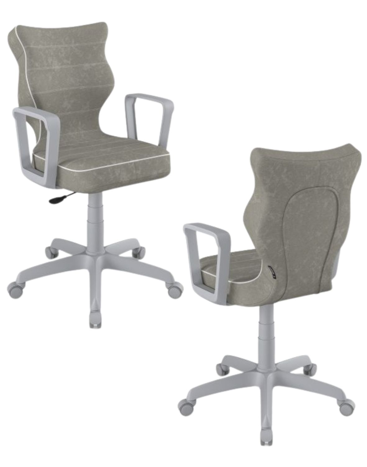 Krzesło młodzieżowe Entelo Norm, Szara Podstawa, Rozmiar 5 (wzrost 146 - 176,5 cm)