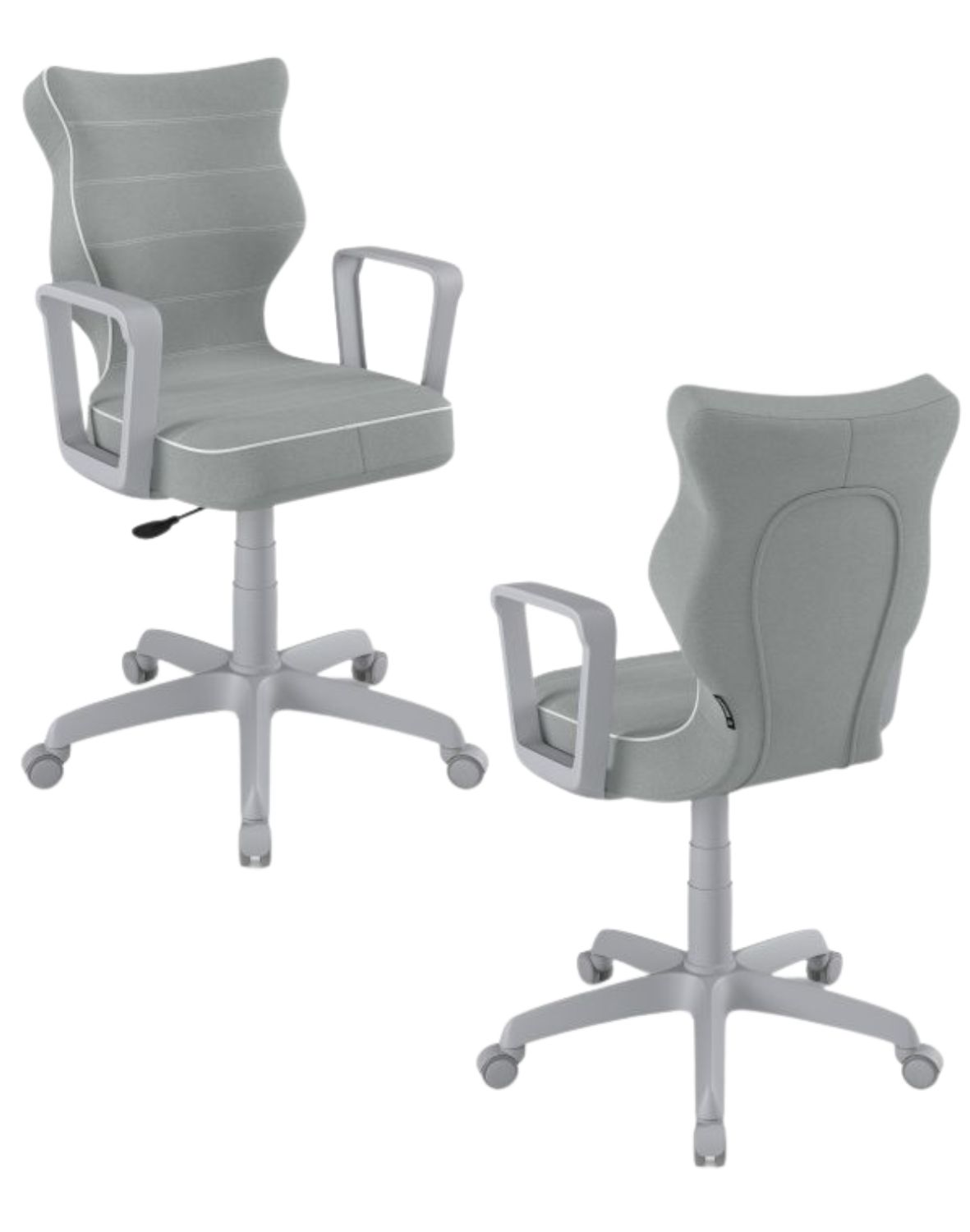 Krzesło młodzieżowe Entelo Norm, Szara Podstawa, Rozmiar 6 (wzrost 159 - 188 cm)