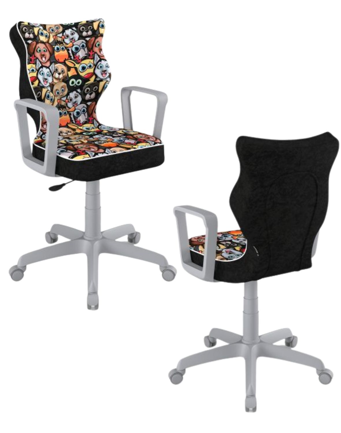 Krzesło młodzieżowe Entelo Norm, Szara Podstawa, Rozmiar 6 (wzrost 159 - 188 cm)