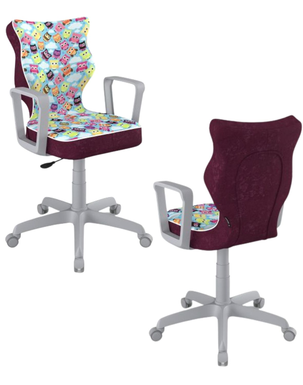 Krzesło młodzieżowe Entelo Norm, Szara Podstawa, Rozmiar 6 (wzrost 159 - 188 cm)